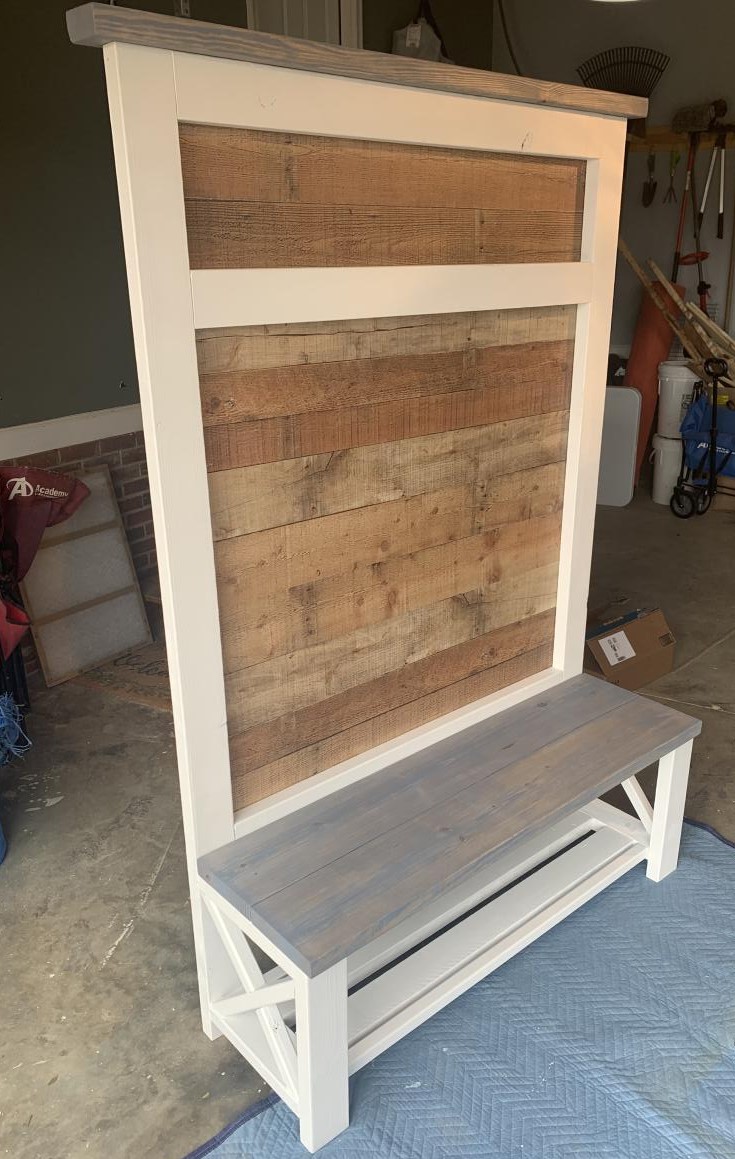 Rustic X Hall Tree Ana White